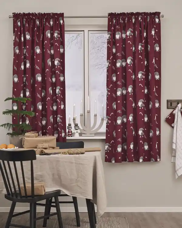 Julgardin Nisse på tur 2-pack Köp nu
