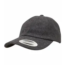 Low Profile Melton Wool Dad Cap Billig