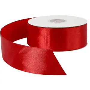 Bästa pris Satinband Röd