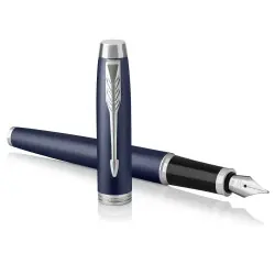 Parker IM Blue Fountain Pen Fine nib Rabatter
