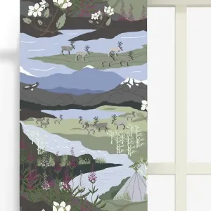 Panellängd Digitaltryck Fjällvandring 2-Pack Nedsatt pris