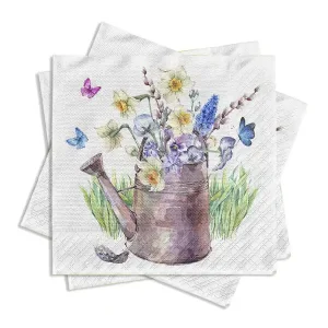 Rabatter Servetter Blomsterkanna