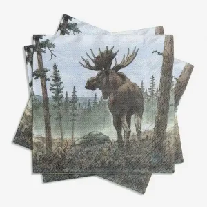 Begränsat erbjudande Servetter Tecknad Älg 1 st 20-pack