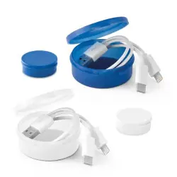 Lägg i varukorgen EMMY. 3 i 1 USB-kabel i ABS och PVC