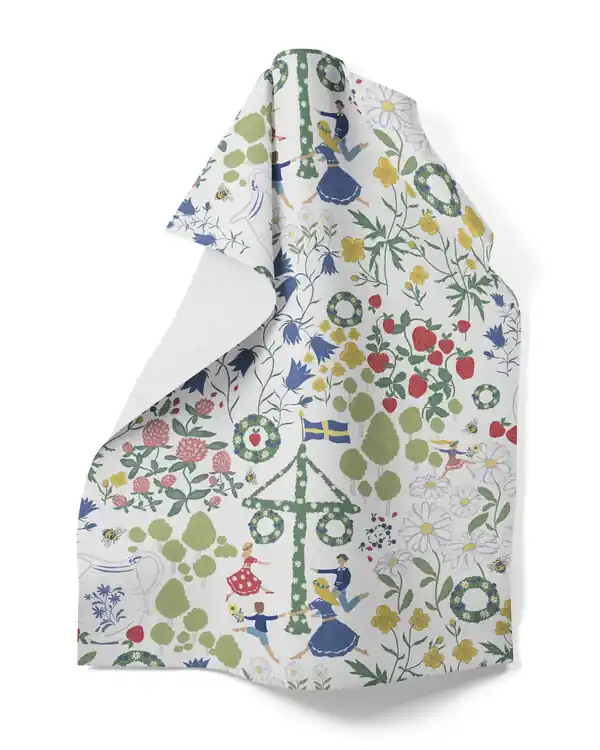Kundfavorit Kökshandduk Midsommardans