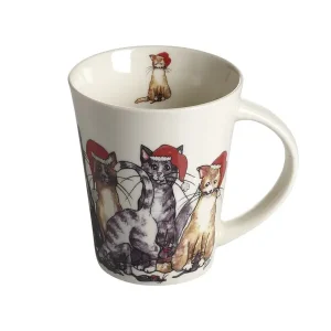 Köp online Julmugg porslinkatter 1-pack