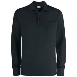 Populärt val Basic Polo Pocket L/S