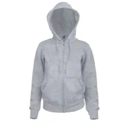 Ladies Premium Hooded Sweat Jacket Nedsatt pris
