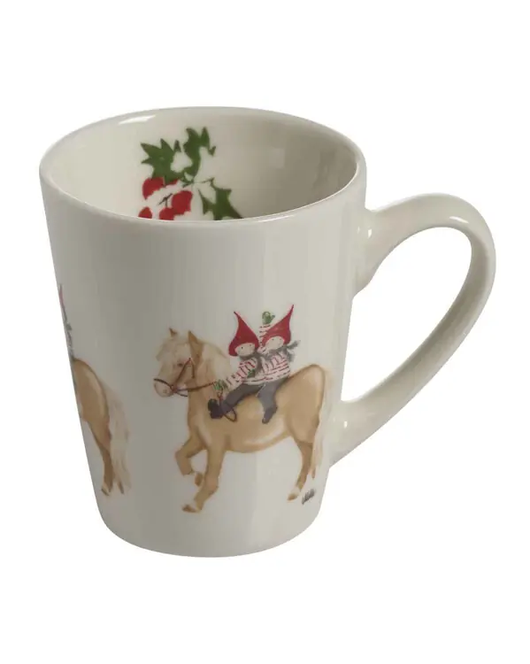 I lager Glöggmugg med handritat motiv Jul 1-pack