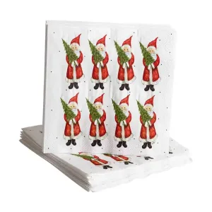 Lunchservett med tryckt motiv Julefrid 20-pack Lågt pris
