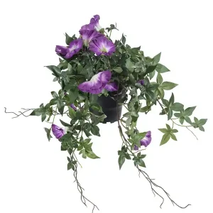 Köp nu Konstväxt hängande med klockformade blommor