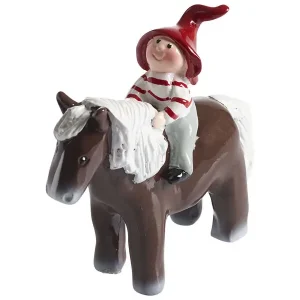 Juldekoration Tusse rider Fri frakt