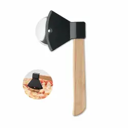 Billig Zaza - Pizzaskärare med bambuhandtag