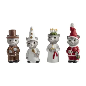 Utförsäljning Luciatåg kattparad 4-pack