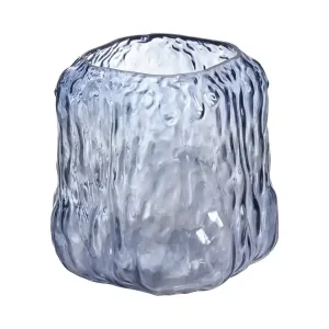 Beställ nu Vas/ljuslykta av glas Heli