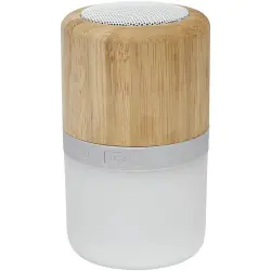 AureaBluetooth® högtalare i bambu med ljus Erbjudandepris