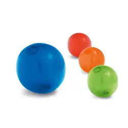 Billig PECONIC. Uppblåsbar badboll i genomskinlig PVC