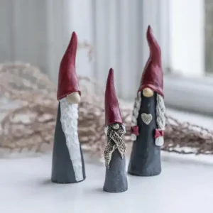 Premium Tomten den långa familj 3-pack