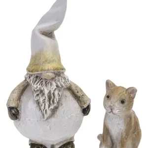 Jultomten Dante Med Katt Populär