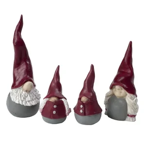 Juldekoration Tomte Familjen 4-Pack Premium