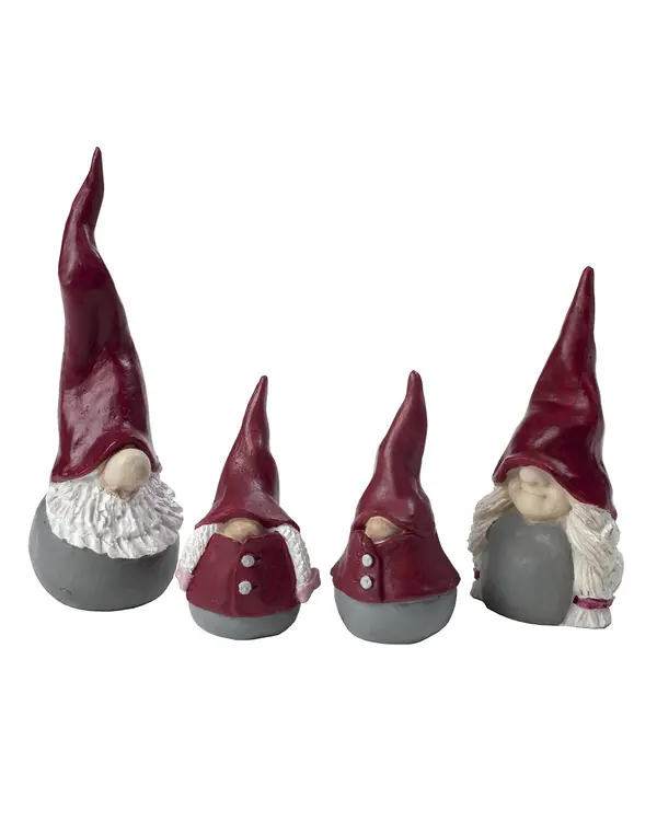 Juldekoration Tomte Familjen 4-Pack Premium