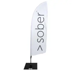Beachflagga Hajfena Rabatt