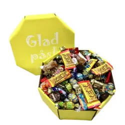 Påsklåda åttakantig 2,5kg Extra rabatt