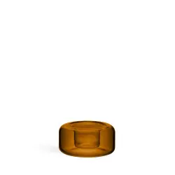 Kosta Boda Happy ljuslykta bärnsten 47mm Endast denna vecka
