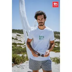 THC FAIR WH. T-shirt i 100% bomull. vit färg Sänkt pris