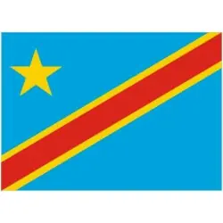 Flagga Kongo, Demokratiska republiken Snabb leverans