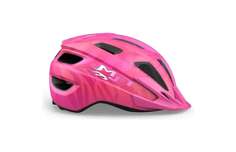Cykelhjälm MET Crackerjack Pink Matt Reapris