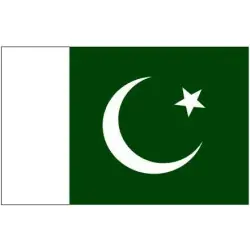 Snabb frakt Flagga Pakistan