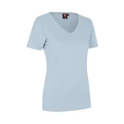 Interlock T-shirt | v-ringad | dam Kundfavorit