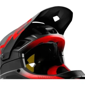 Visir MET Parachute MCR Black Red Matt Glossy Populärt val