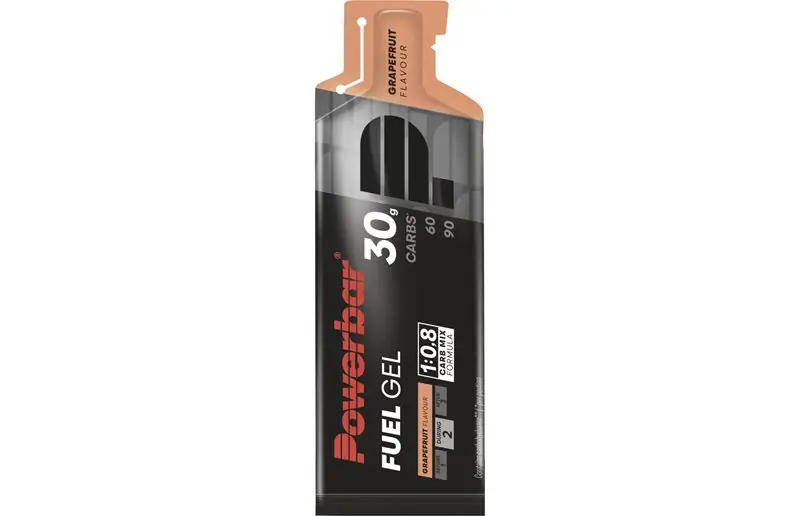 Begränsat antal Energigel Powerbar Black Line Fuel Gel 30 grapefruit