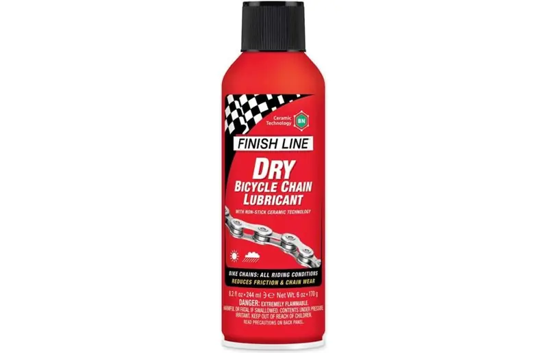 Kedjeolja Finish Line Dry Lube 240ml Aerosol I lager