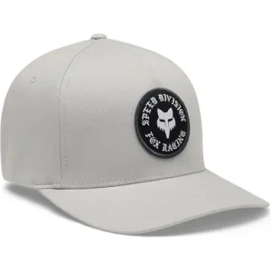 Rea Keps Fox Badge Flexfit Hat Light Grey