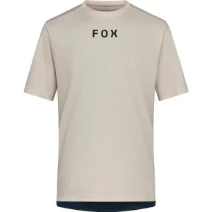 Outlet Cykeltröja Fox Ranger SS Jersey Wordmark Chalk