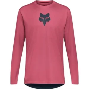Cykeltröja Fox Ranger LS Jersey Head Berry Begränsad tid