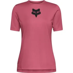 Kampanj Cykeltröja Fox W Ranger SS Jersey Head Berry
