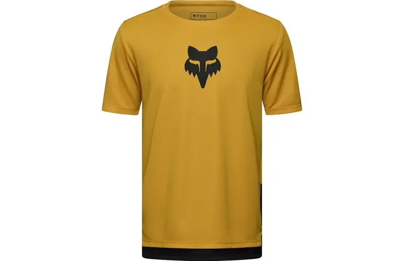 Cykeltröja Fox Yth Ranger SS Jersey Head Bronze risnedsättning