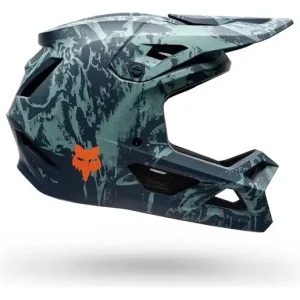 Endast idag Cykelhjälm Fox Yth Rampage Image Print Arctic Blue