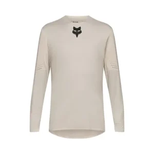 Sista chansen Cykeltröja Fox Flexair LS Jersey Chalk