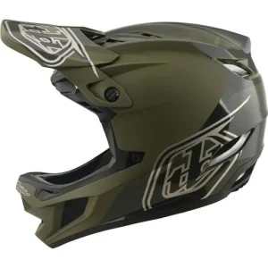 Billig Cykelhjälm Troy Lee Designs D4 Polyacrylite Helmet Mips Shadow Beetle