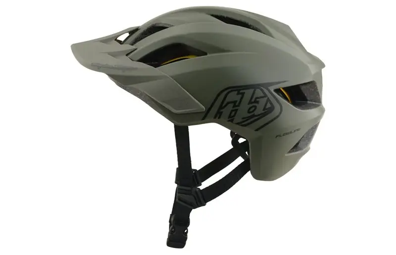 Cykelhjälm Barn Troy Lee Designs Youth Flowline Helmet Mips Point Army/Phantom Billig