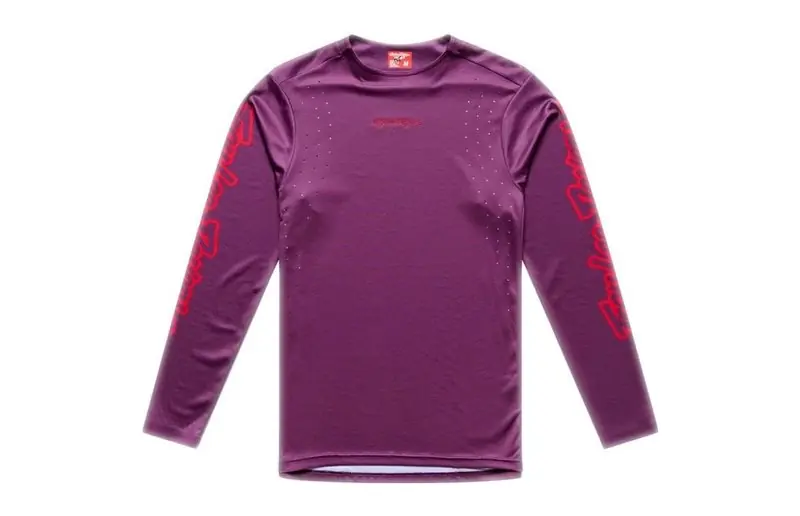 Cykeltröja Troy Lee Designs Sprint Pro Jersey Mono Sangria Outlet