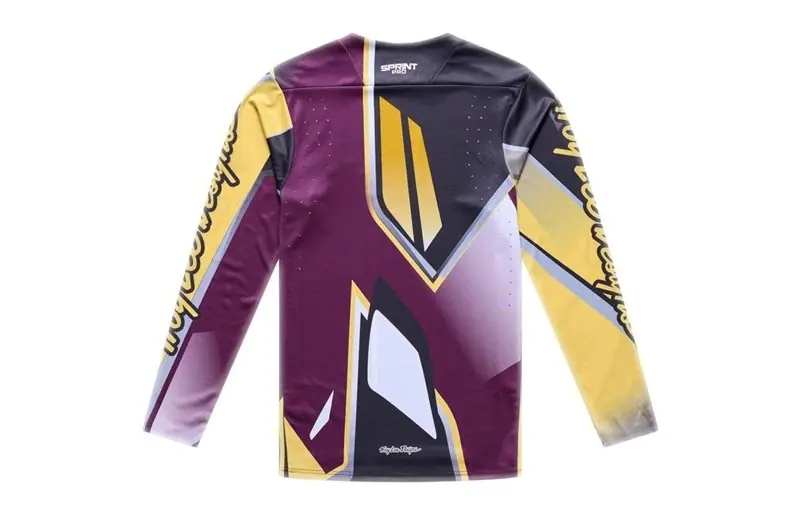 Fynd Cykeltröja Troy Lee Designs Sprint Pro Jersey Lowrider Sangria