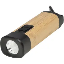 Kuma ficklampa med karbinhake av bambu och RCS-återvunnen plast Kampanj