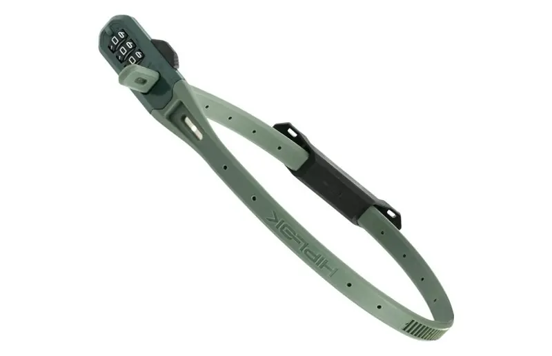 Nyhet Vajerlås HIPLOK Z LOK Combo Plus Cable lock Green