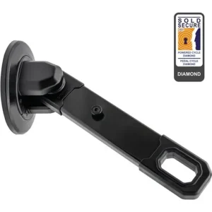 Tillbehör cykellås HIPLOK AX1000 Wall/floor lock Black Begränsat antal